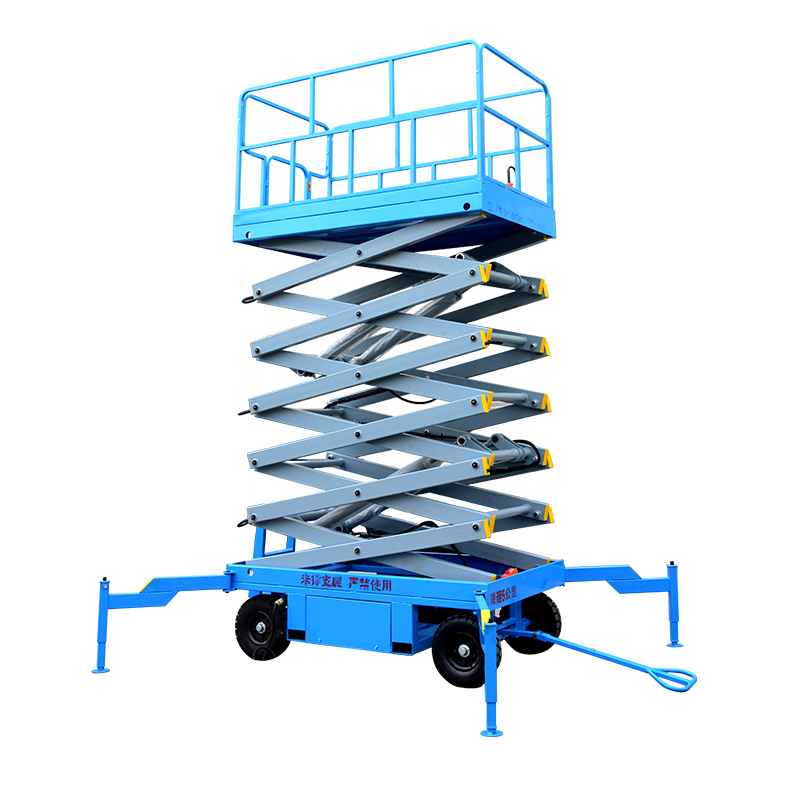 剪叉式升降平台电动液压剪叉升降机梯高空作业车移动起重升降台
