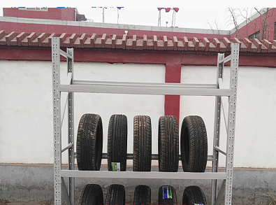 轮胎货架展示架汽车轮胎架子多层上墙轮胎货架仓储货架定做包邮
