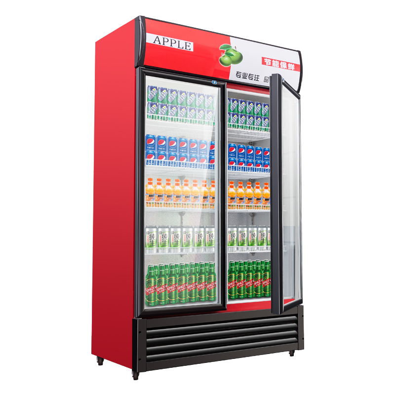 冷藏柜保鲜柜展示柜单门商用超市双门立式啤酒柜蔬菜水果柜饮料柜